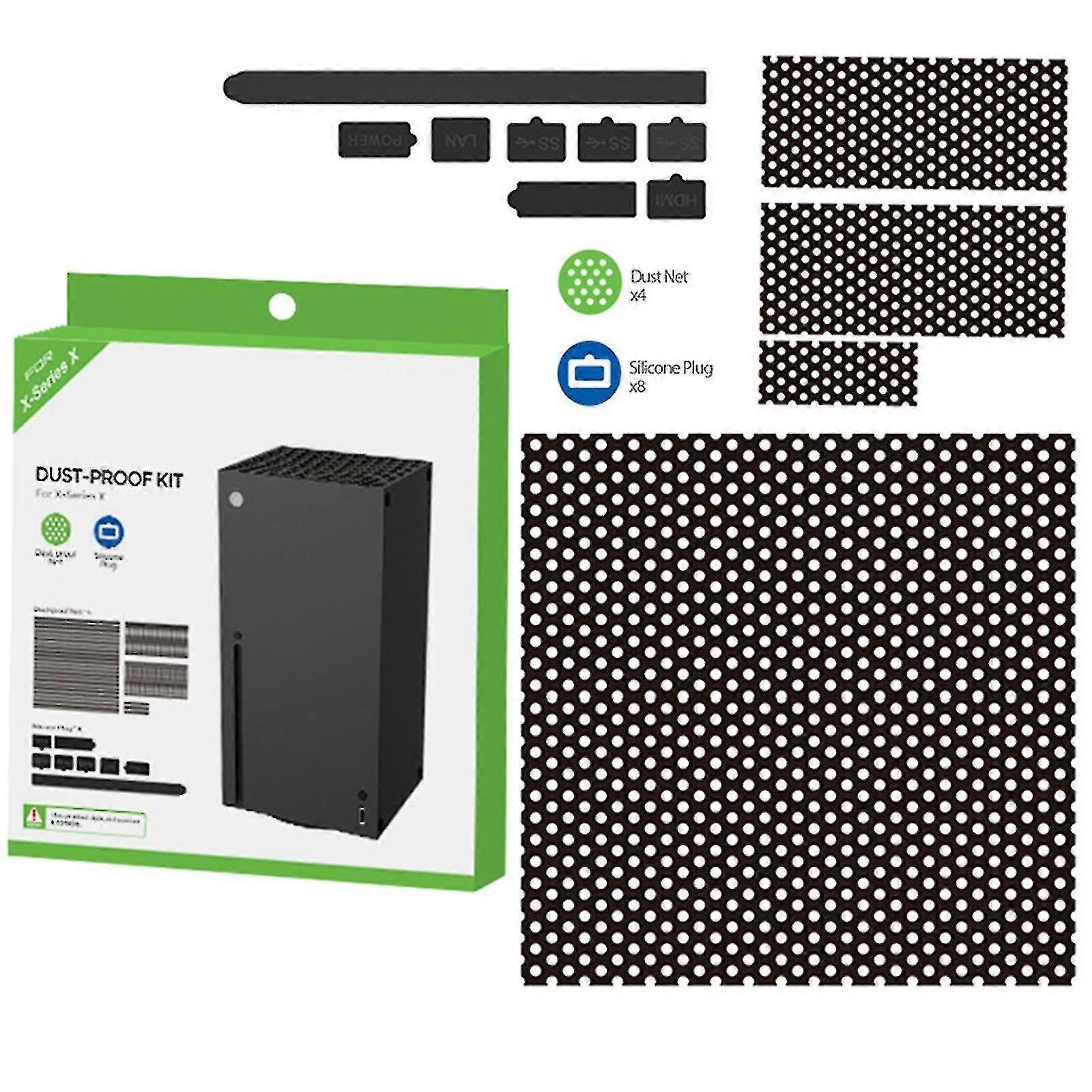 Dust Filter Cover for Xbox Series X Console, Vent Top Dust Cover Case Dustproof Filter Cover