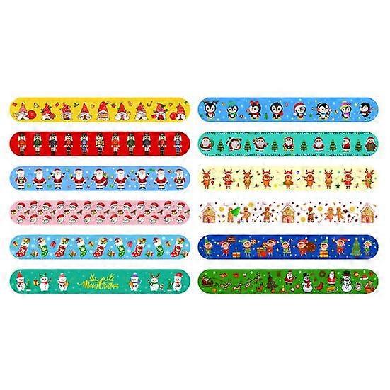 12Pcs Christmas Wrapping Paper Roll Holder Clips Reusable Xmas Poster Wrapping Organization