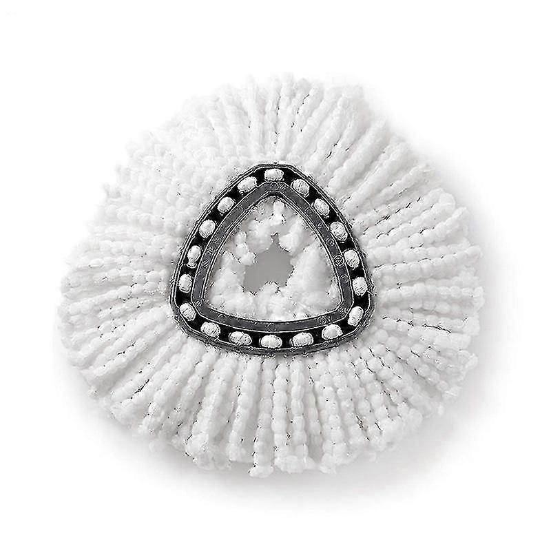 Mop Accessories Spin Mop Heads Replacements,microfiber Mop Head Refill For Spin Easy Wring Mop Replacement Head(1pc, White) -T