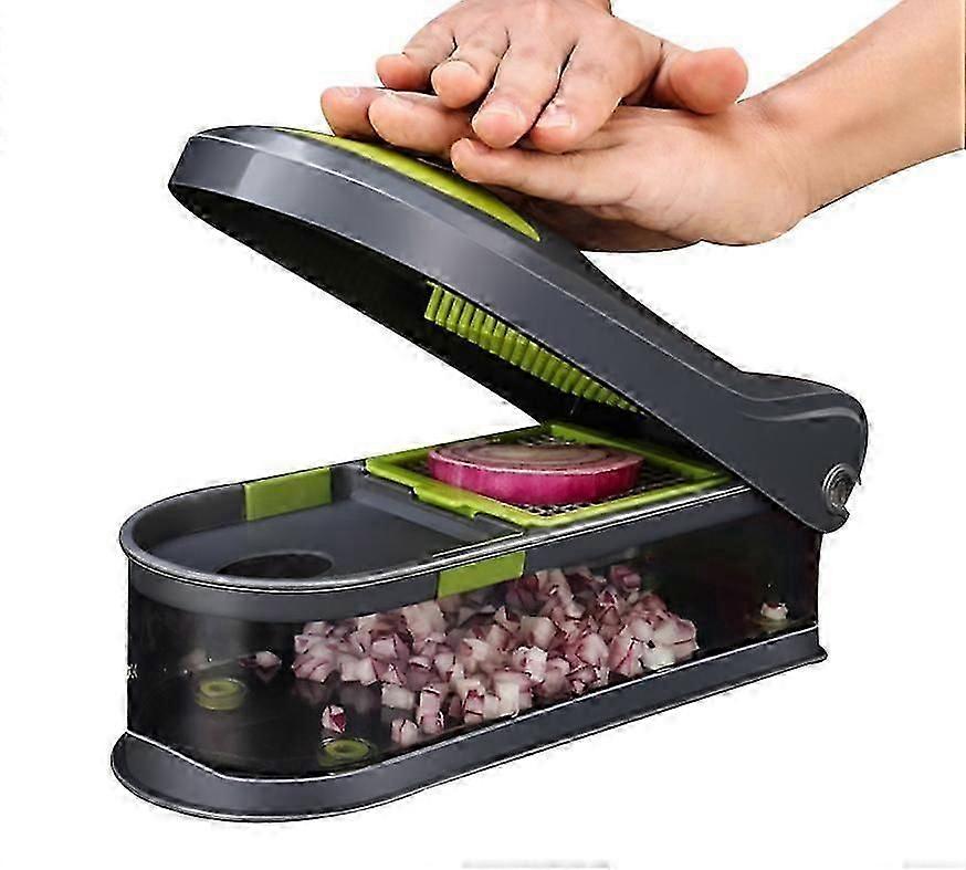 Vegetable Slicer - Chopper with Container - Pro Food Chopper fast