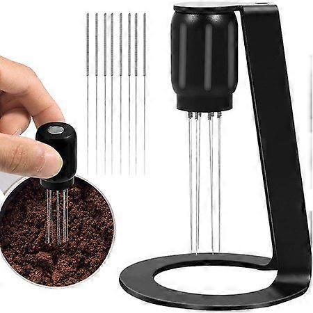 Espresso Coffee Stirrer with Stand 8 Prong Coffee Stirrer Distributor