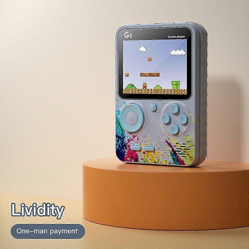 500 in 1 handheld game console  singles grey