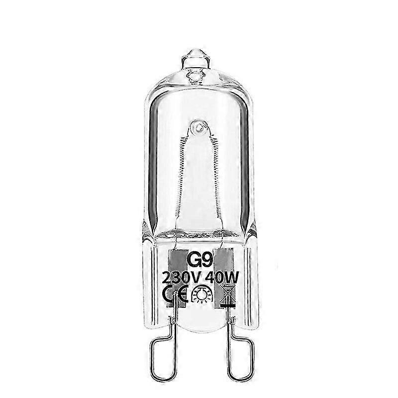 2kpl G9-uunin valo korkean lämpötilan kestävä kestävä halogeenilamppulamppu jääkaappeihin uunit tuulettimet 40W 500-nastainen polttimo 230V