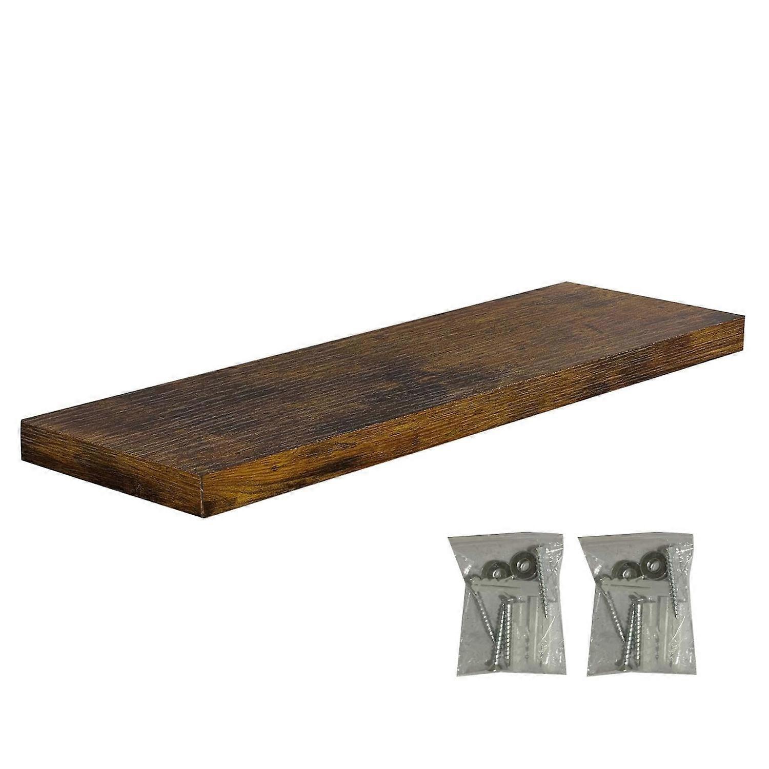 Wall Mounted Floating Shelf 22lbs Load-capacity Smooth Edge Burr Free Easy Installation Bathroom