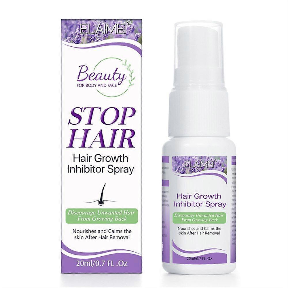 1-3 قطع غير مؤلم رذاذ دائم لإزالة الشعر قوي غير مؤلم يمنع نمو الشعر ويقلل المسام بلطف وأمان 