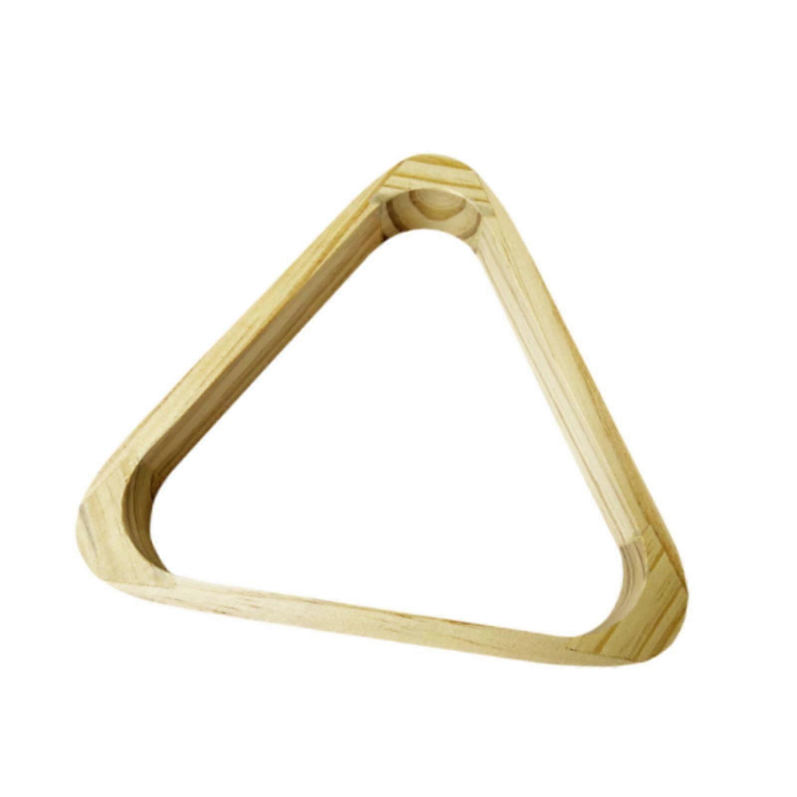 שולחן ביליארד משולש מתלה כדור עץ לחדר ביליארד משחק בית משחק מקורה