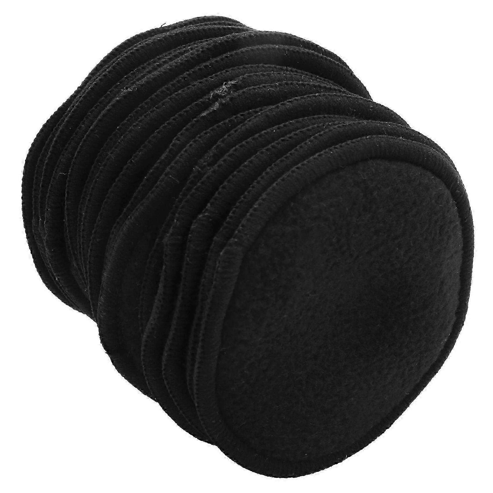 16Pcs Reusable Bamboo Cotton Make Up Remover Pads Washable Triple Layer Facial Skin Care Wipe Pads