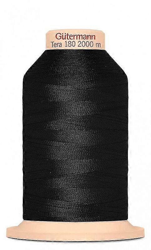 Tera 180 Overlocker Sewing Thread 2000m Black - each
