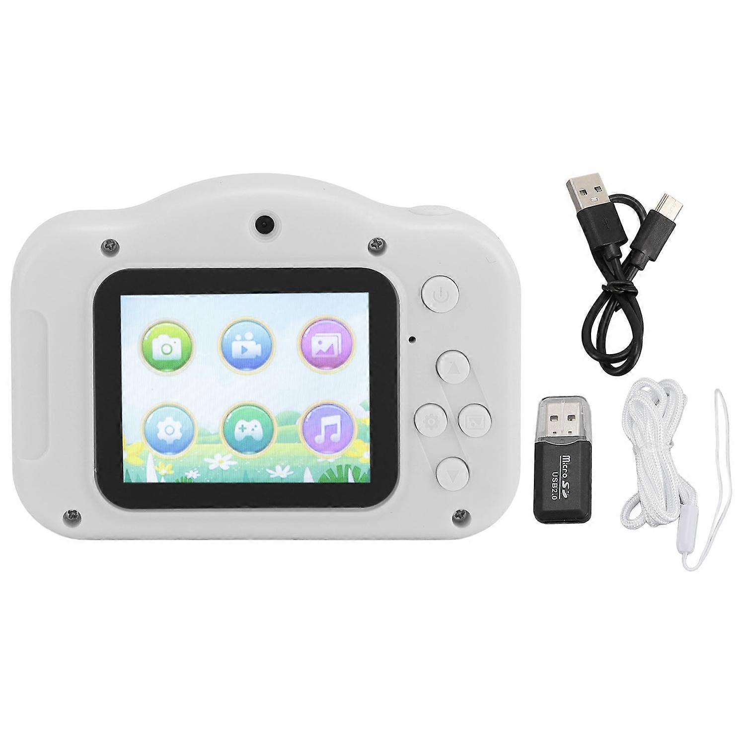 Kids Camera 40MP 1080P High Definition 2.0in Screen 8X Zoom Clear Image MP3 Music Playback Mini Digi