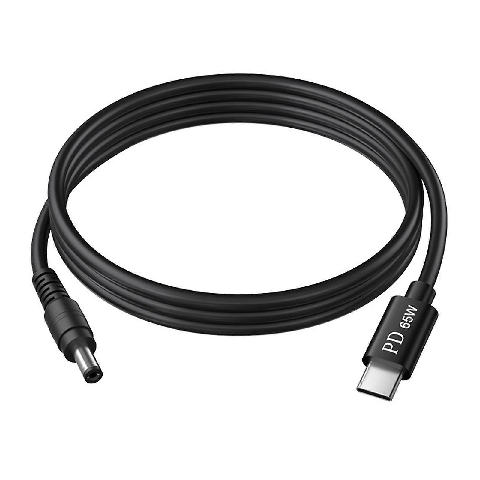 PD65W USB C Laptop Charging Cable, Fast Speed Data Transfer Portable for Office and Travel Multicolor