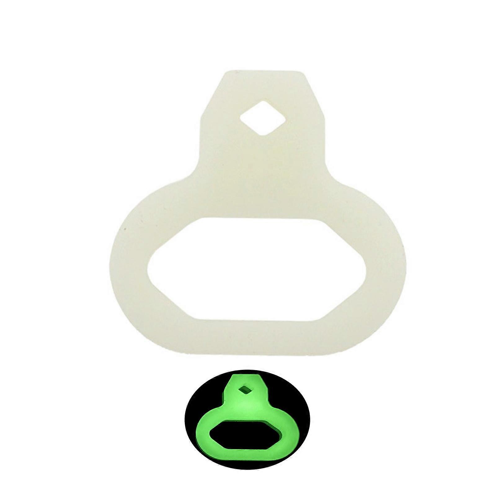 Light Weight and Corrosion Resistant Diving Clip with Glowing Feature for Enhances Underwater Visibility, Professional Fluorescent green