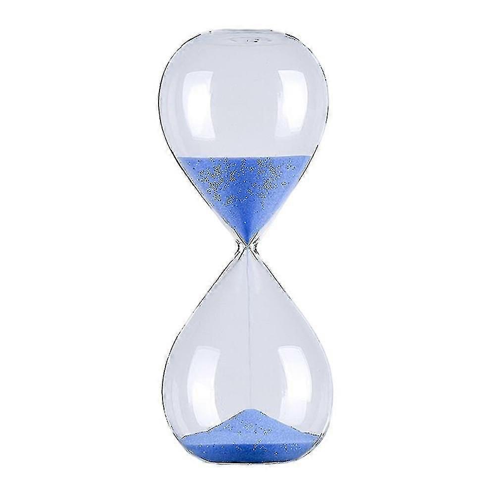 5/30/60 Minutes Round Timer Personality Glass Hourglasses Ornaments Novelty Tool From Kuolu 30 Minutes Blue