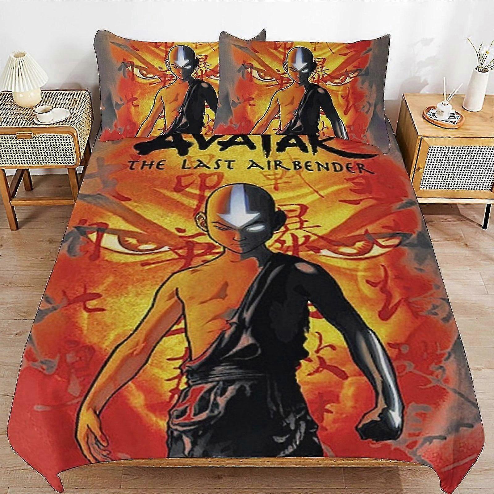b1787 Lençóis 3 Peças Avatar Avatar O Conjunto de Cama de 3 Peças 1 Capa de Colcha e 2 Fronhas Lençóis gb1787