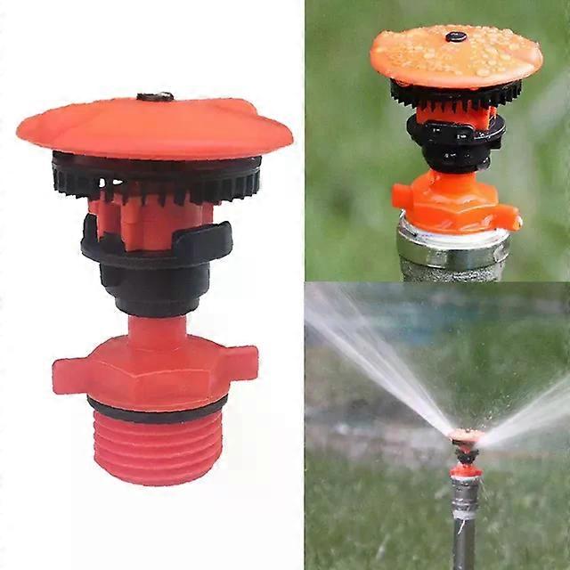 1pc 1/2" Thread Garden Rotate Watering Sprinklers 360 Degrees Automatic Irrigation Watering Grass Lawn Farm Nozzle