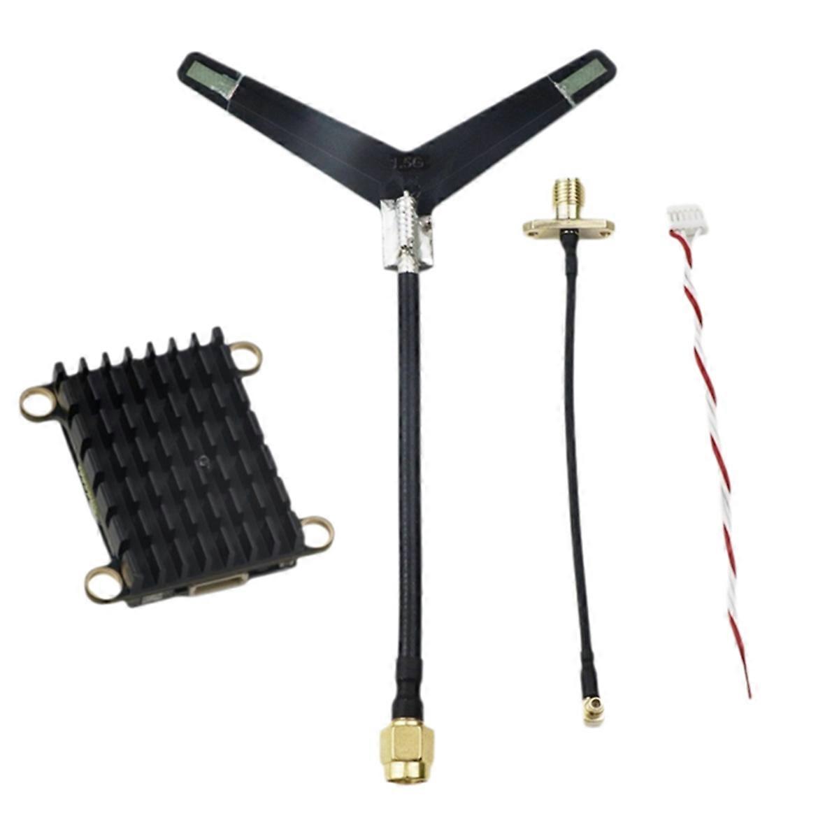 1.4G 1.5G 1.6G 3W FPV VTX 16CH 3000mW Module d’émetteur vidéo pour RC FPV avion à voilure fixe Drone longue portée