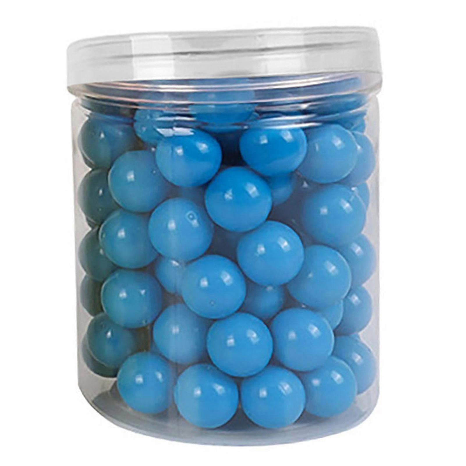 100 Pcs Counting Balls 2cm Small Smooth Lightweight Different Colors Educational Counting Toy Preschool Learning Tool with Storage Tube