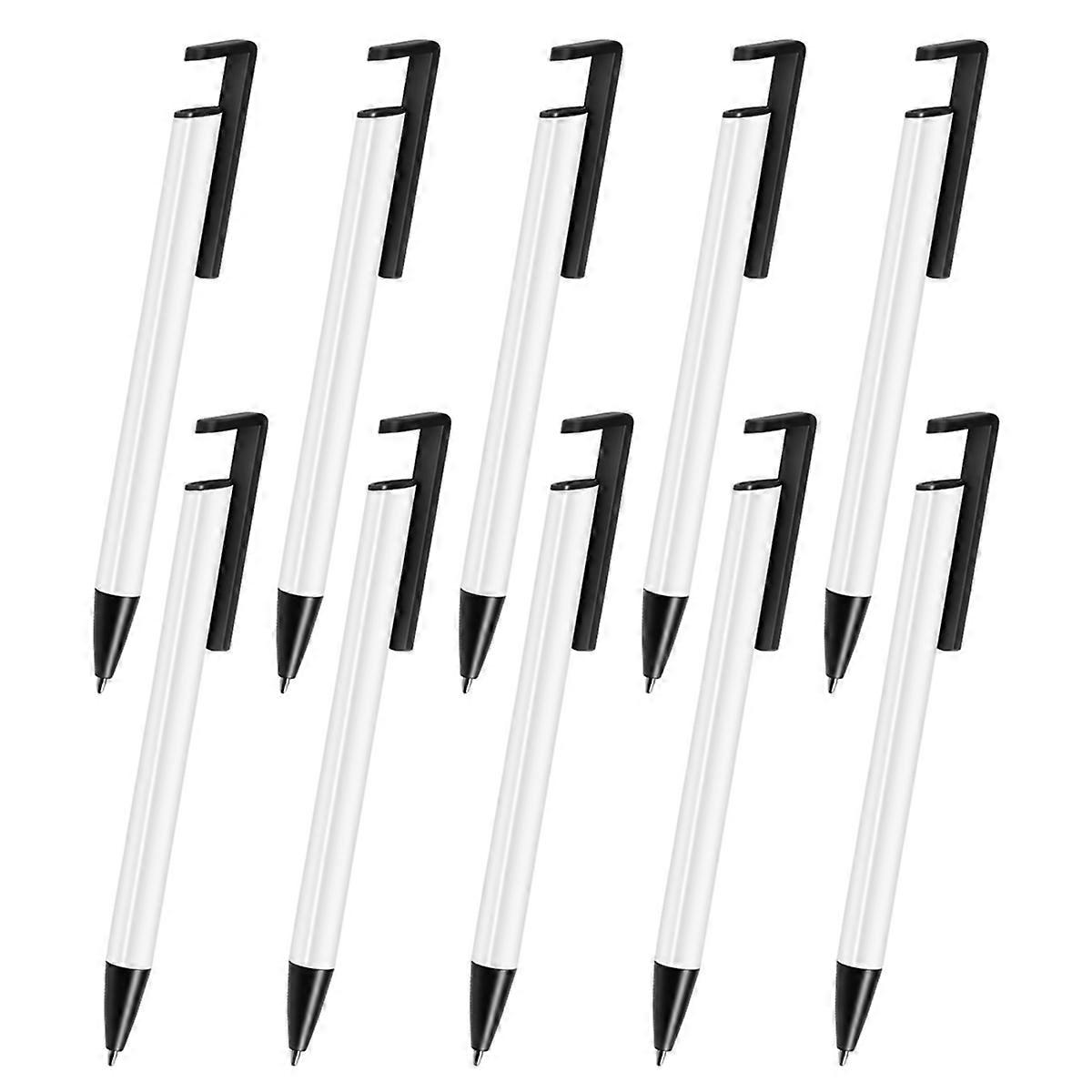 1 Set Sublimation Pen Blank Bulk Shrink Wrap Sleeve Mobile Phone Holder Aluminium Sublimation Blanks
