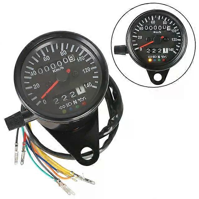 Motorcycle Panel Speedometer Universal Night vision Dial Odometer LED Multi-function Digital Indicator Tachometer Fuel Meter