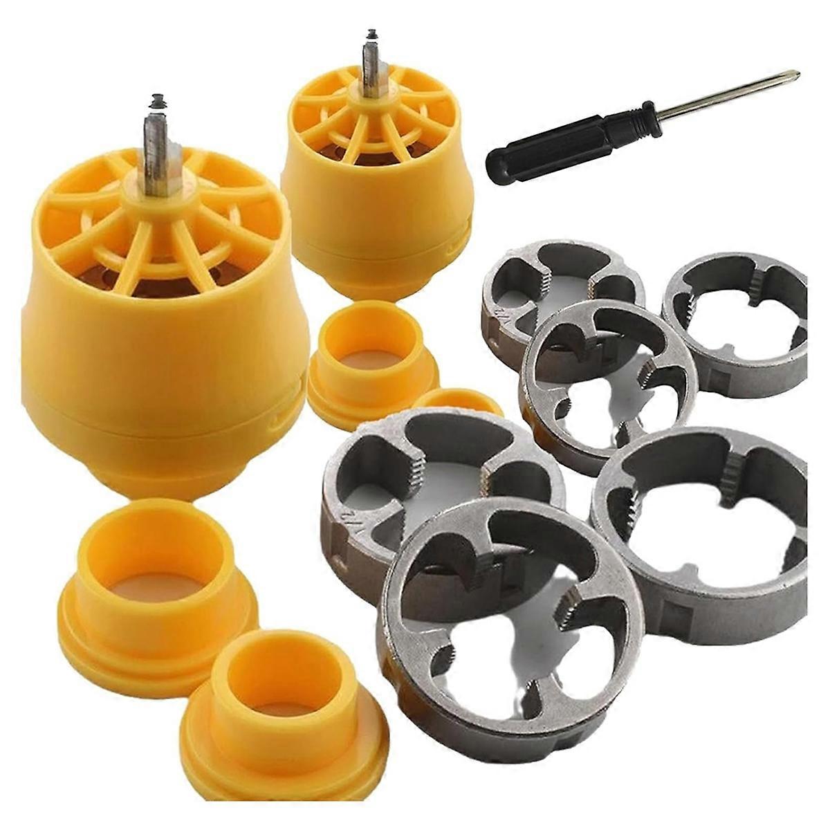 Pvc Thread Maker Tool for Electric Drill,Electric Drill Water Pipe Threading Device,Electric Drill Pvc Thread Maker Tool