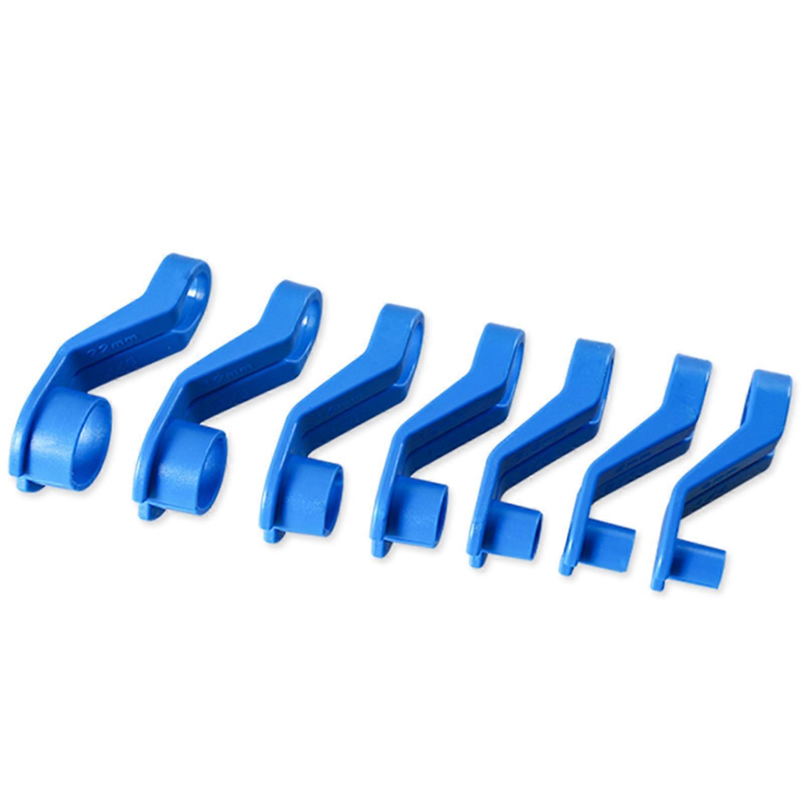 7PCS AC Lines Angled Disconnect Tool Set Fuel Pipe Compressor Remover Tool