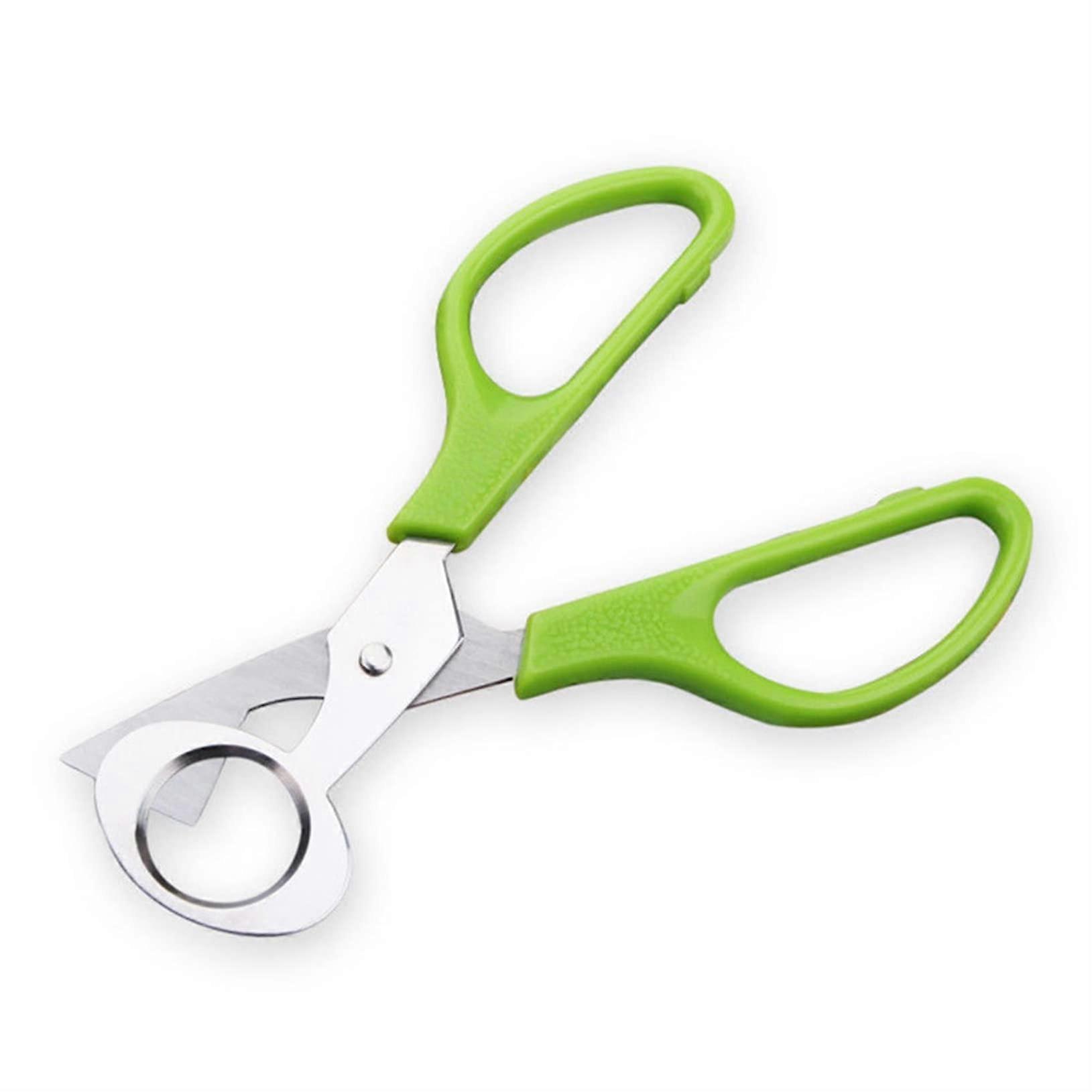 Auxiliary Kitchen Scissors (Black) - Multi-Purpose Heavy-Duty Cooking Shears