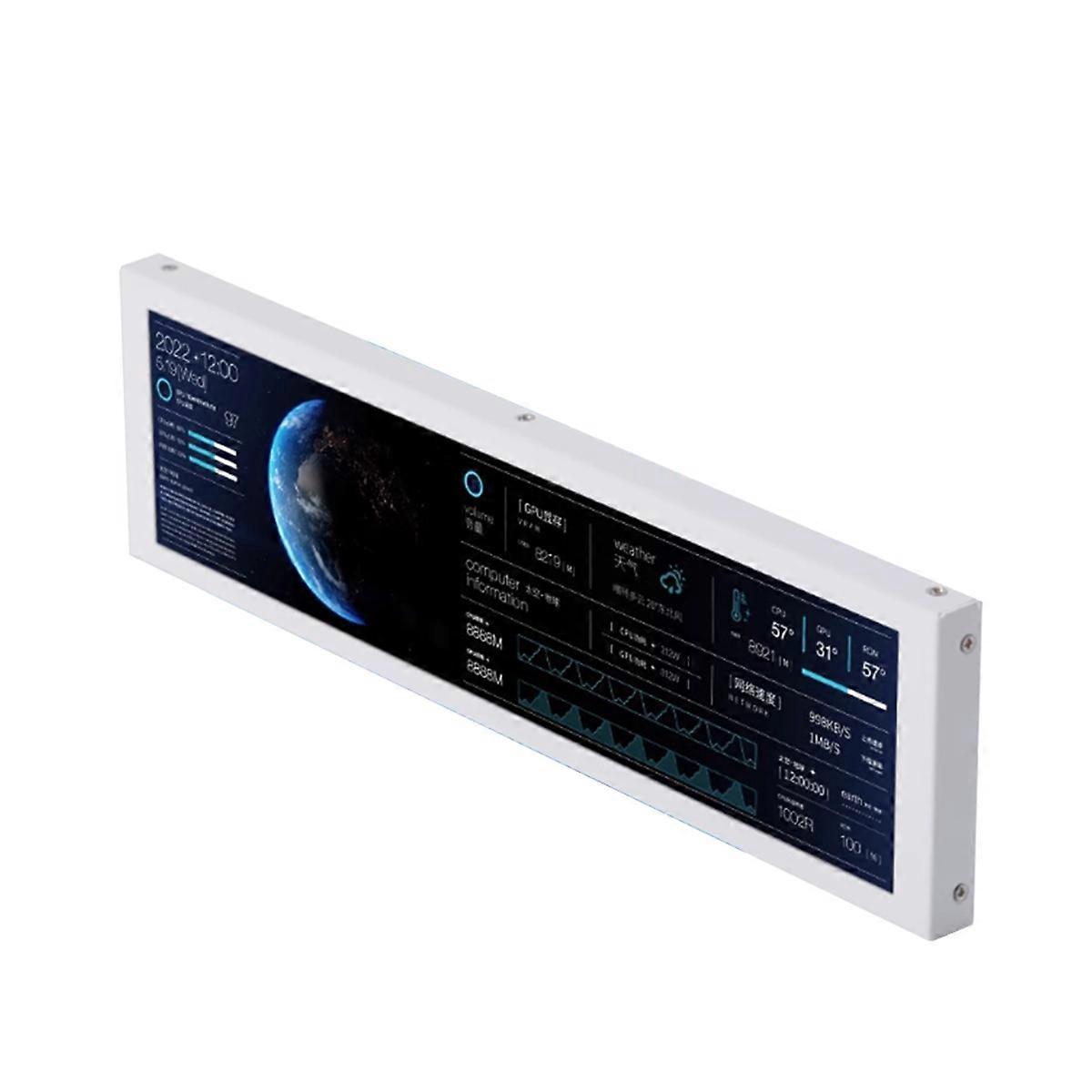 8.8Inch IPS Type-C Secondary Monitor - Smart Display Case White