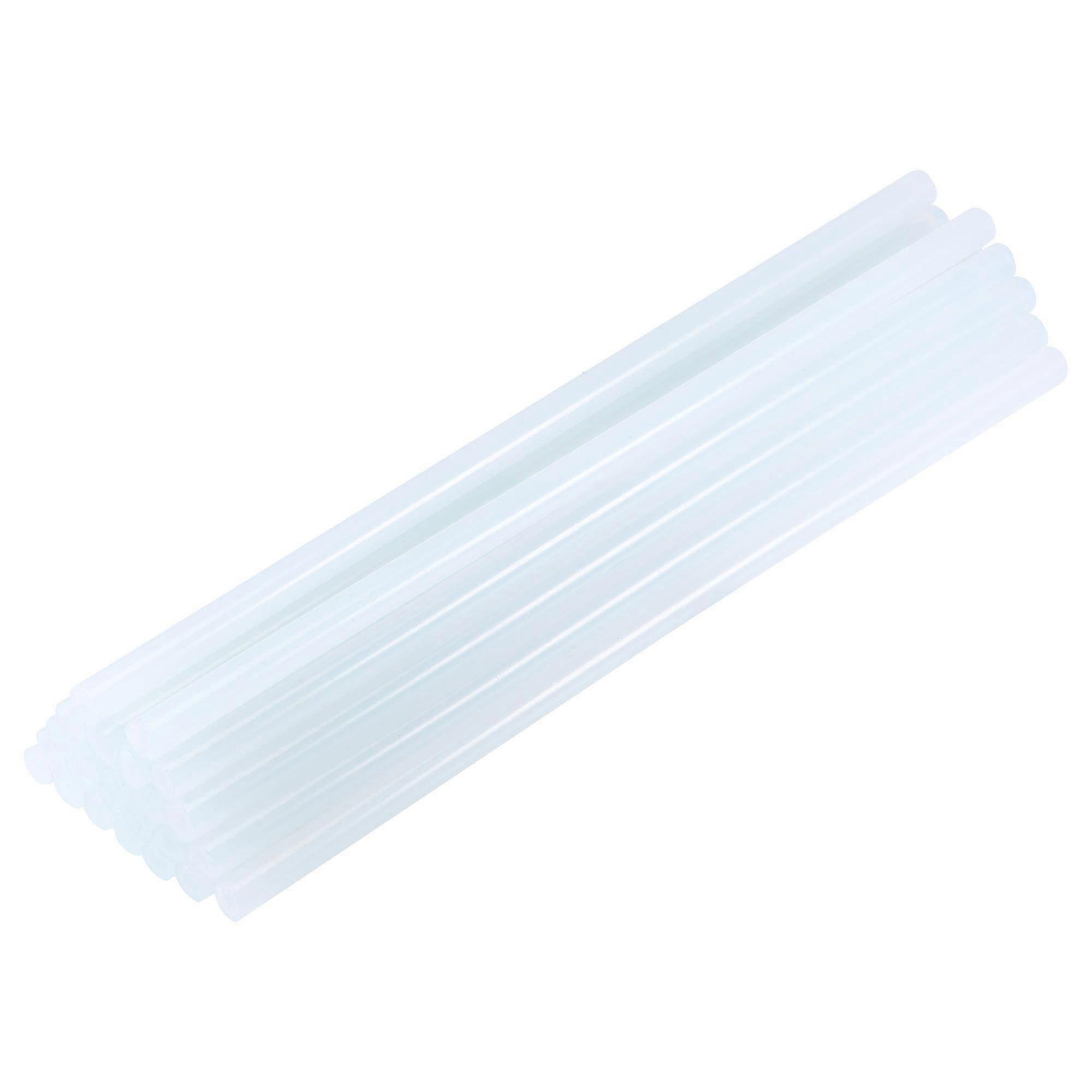 24pcs Mini Hot Glue Gun Sticks 12-inch x 0.43-inch for Glue, Clear