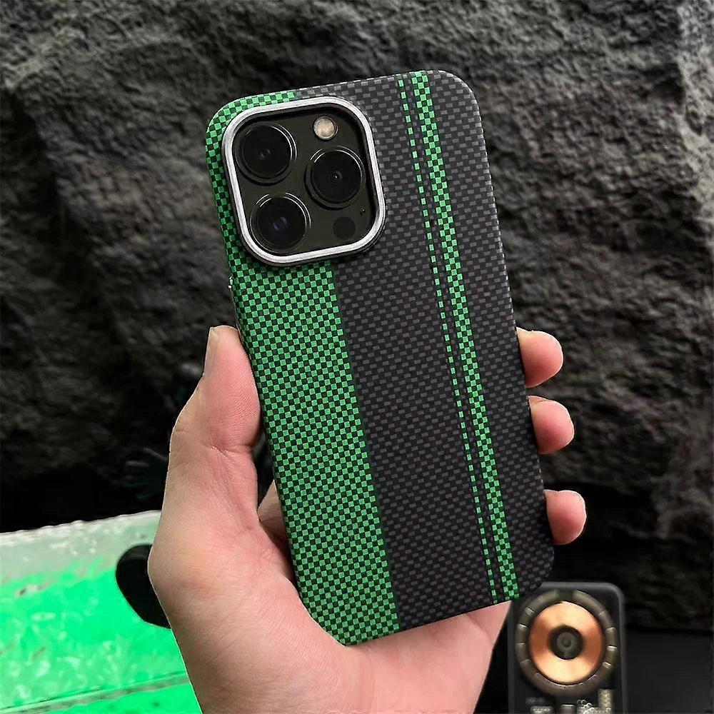 Carbon Fiber Braided Texture Phone Case For Iphone 16 15 14 13 Pro Max