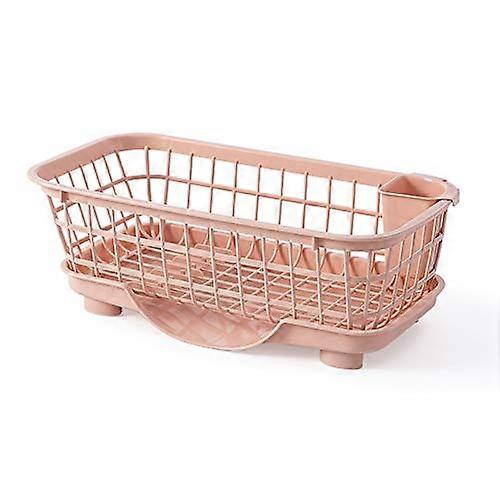 Dish Drying Rack with Drip Tray, Stainless Steel Dish Drainer for Kitchen Counter, Includes Utensil Holder and Drainage Board