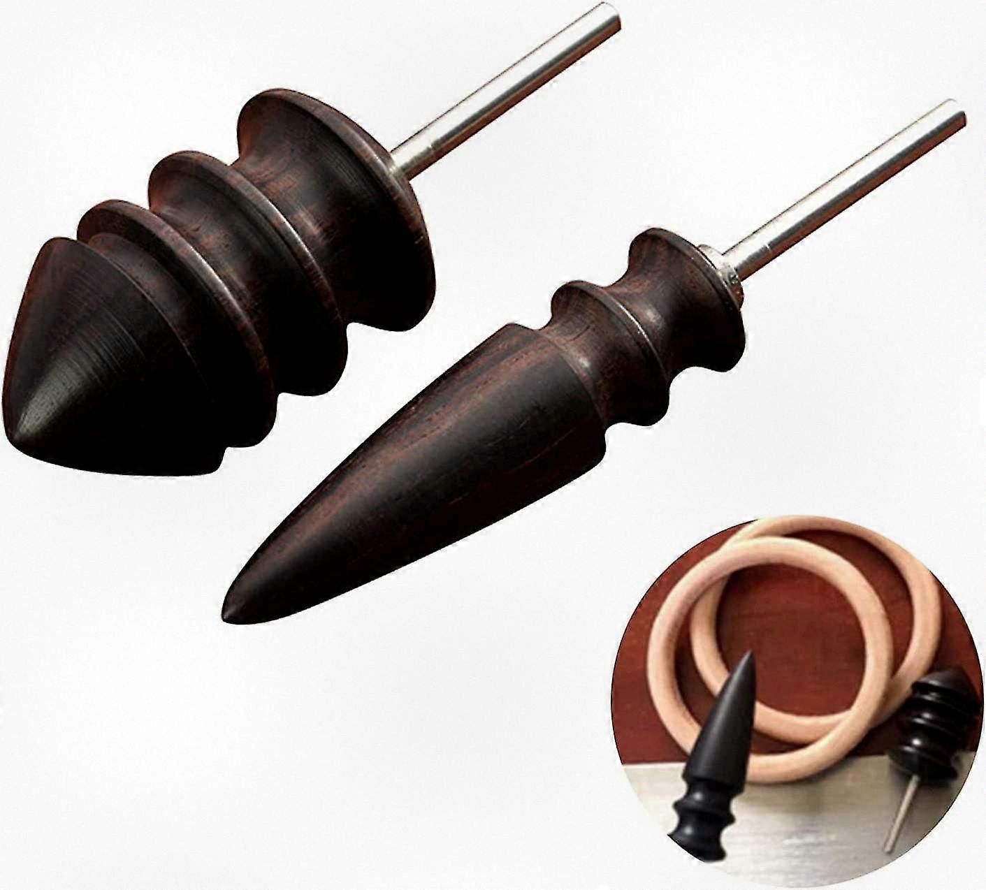 2 Pieces Handmade DIY Leather Carving Tools Set for Leather Crafting and Processing