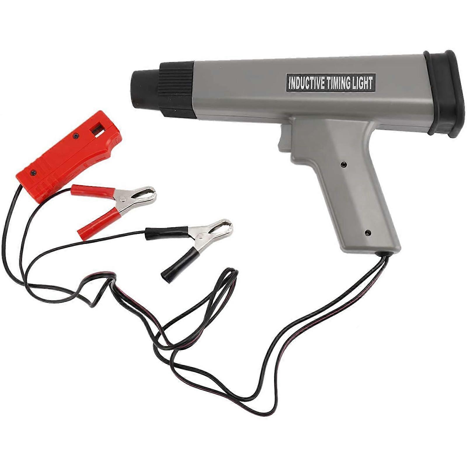 Digital-Engine Timing Light 12V Ignition Timing Light Engine-Timing Strobe Light Gun for Car-Motorcycle Marine Auto Tool