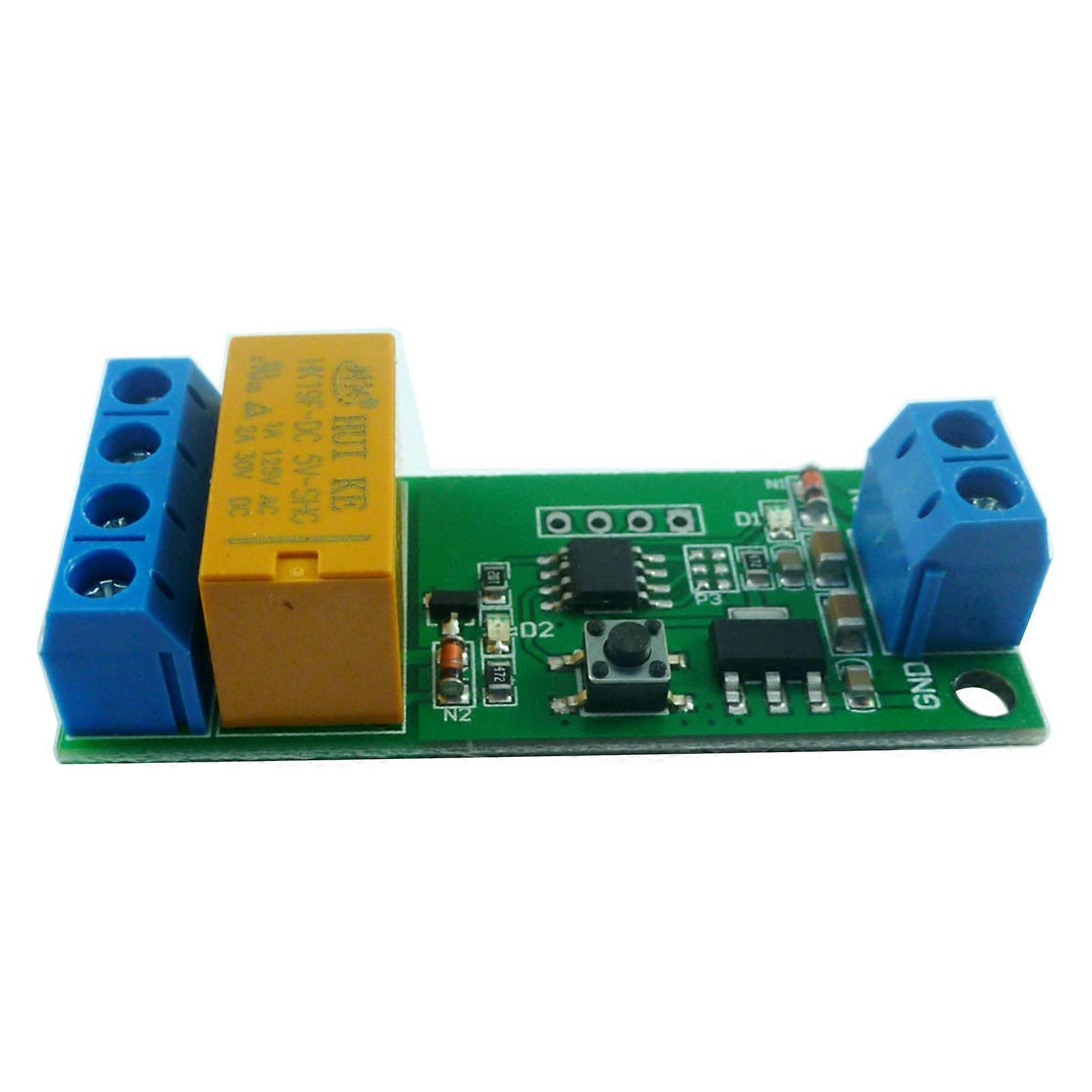 DC5/6/9/12V Relays Module Motor Reverse Switches Remote Relays Switches Reverse Polarity Adapter Adjustable Delay Relays Module Multicolor