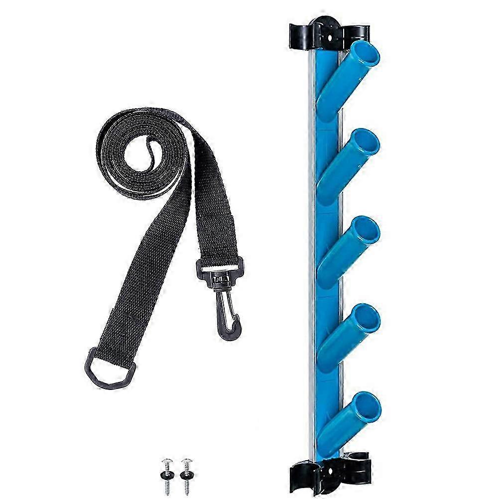 Pool Cleaning Bracket Set - Swimming Pool Accessory Helper (60x11.5x11.5cm, Blue)