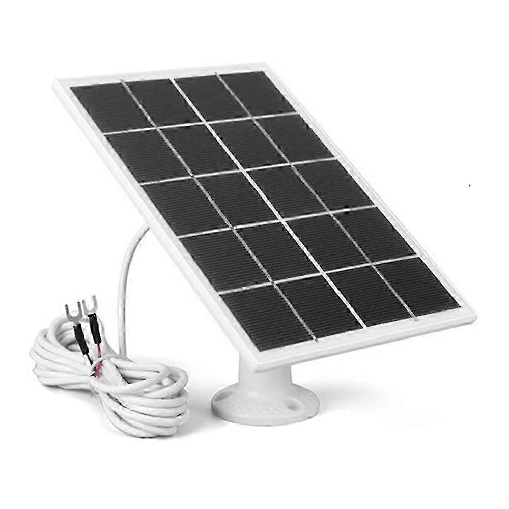 Compact solar panel compatible with Ring doorbell 4/3/3 Plus/2 - 3W white