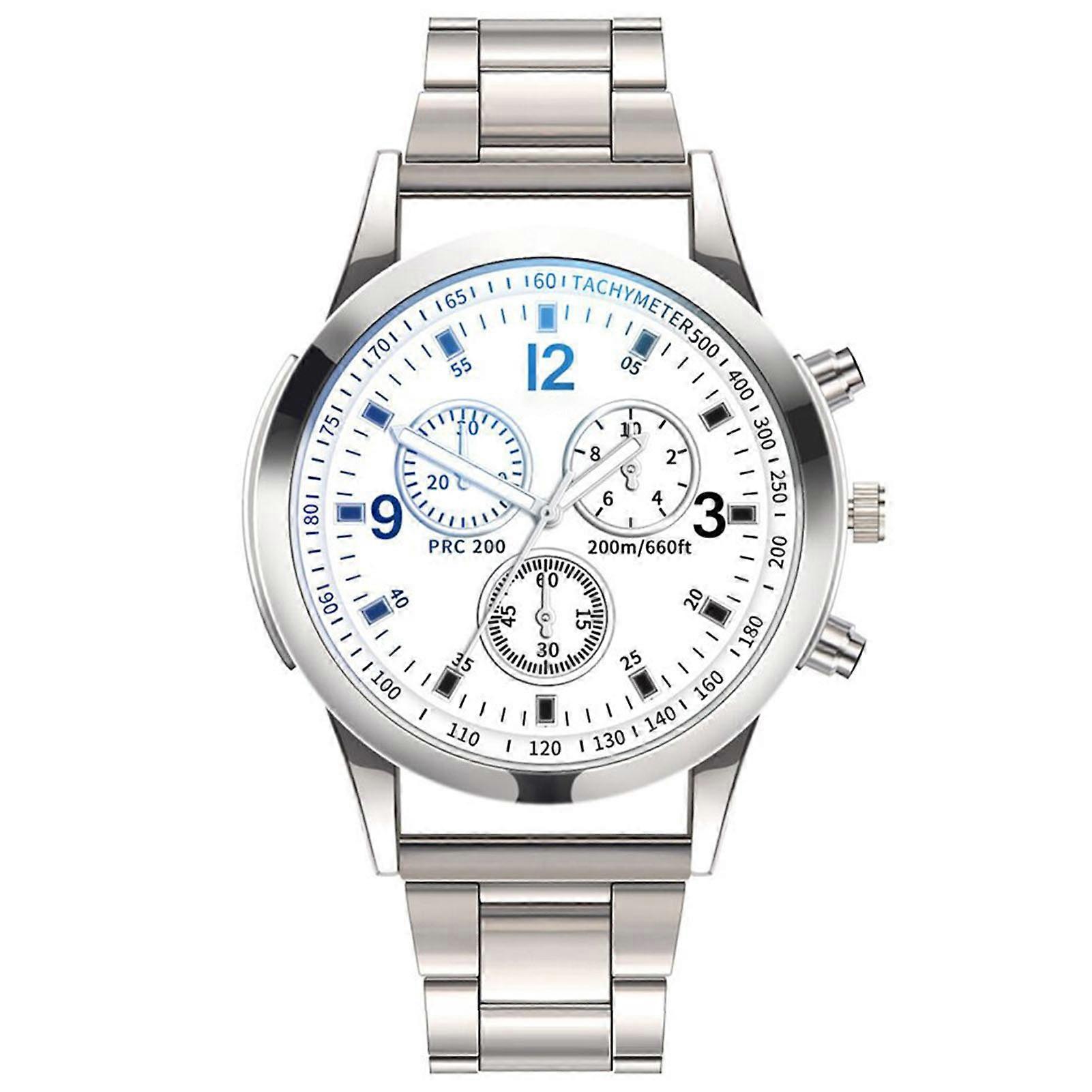 Men Quartz Movement Watch Waterproof Elegant Scratch Resistant Watch