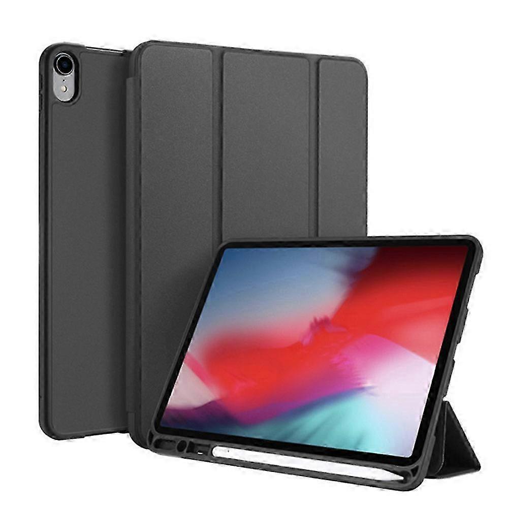 11-Inch Tablet Case with Convenient Magnetic Attachment, Supports Pencil Pairing & Charging, Trifold Stand Design, Auto Sleep/Wake Smart Cov