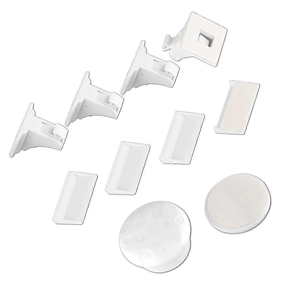 Cabinet Locks Magnetic, Adhesive Installation, Sticky Key Placement