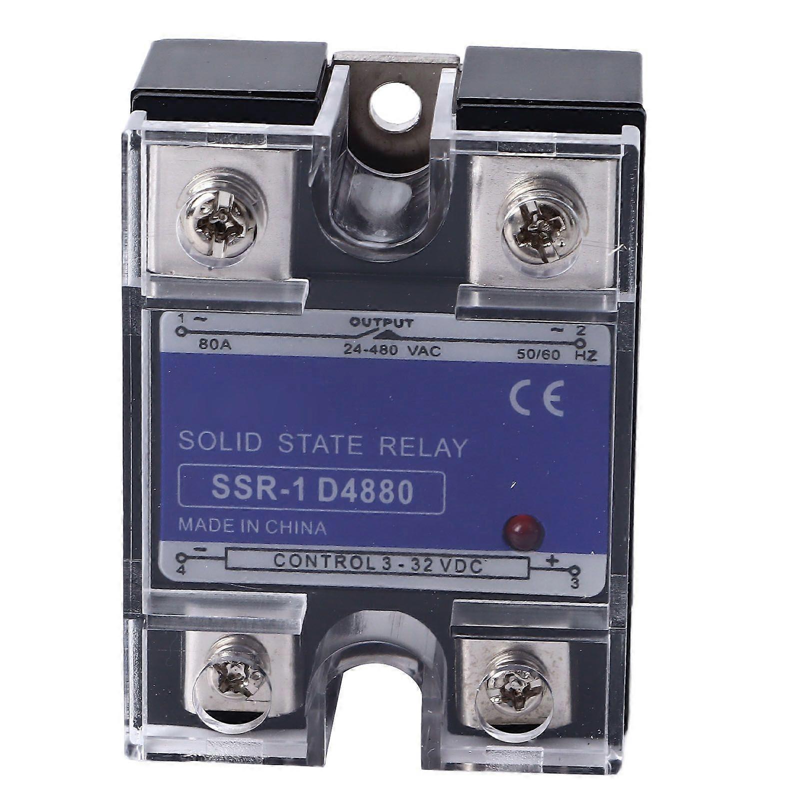 High quality  Single phase solid state relay SSR-1 series input 3-32VDC load