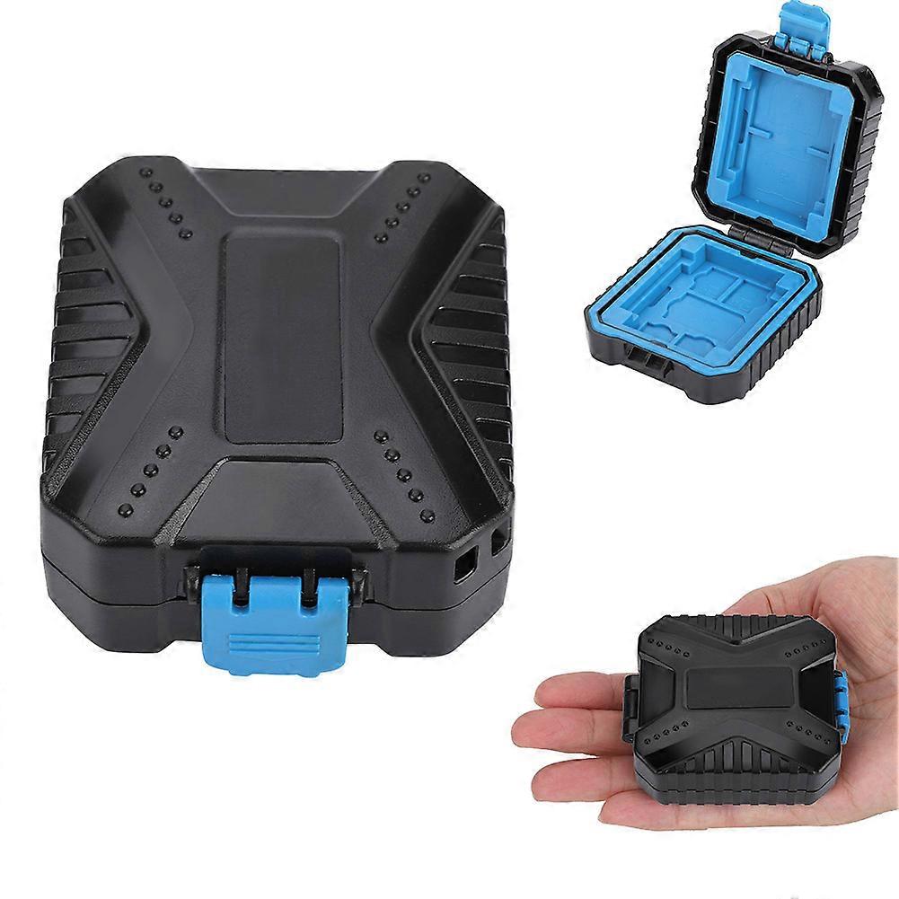 Waterproof and portable carrying case for SD and TF memory cards