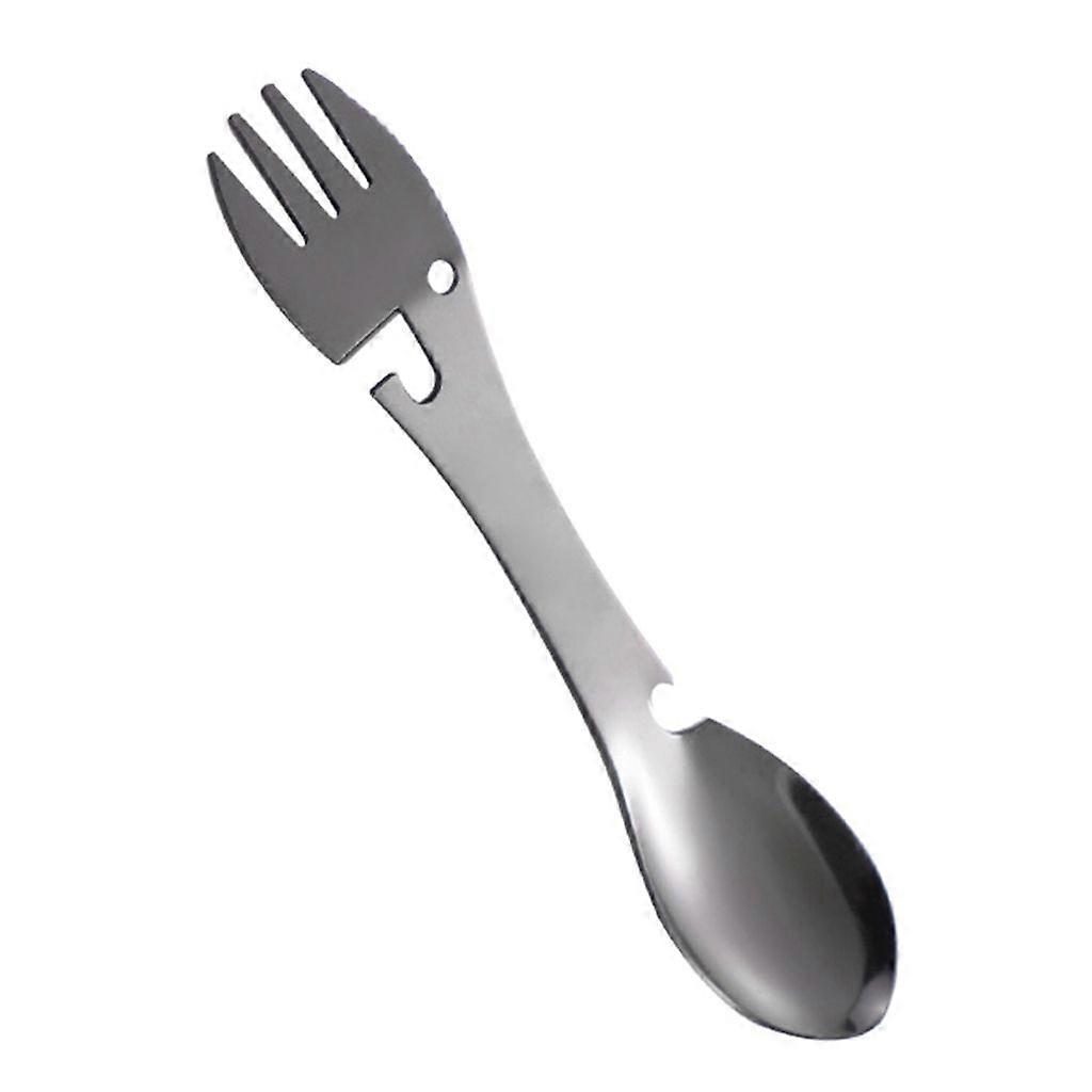 Camping Utensils Multifunctional Bottles Opener Outdoor Fork Spoon Tablewares