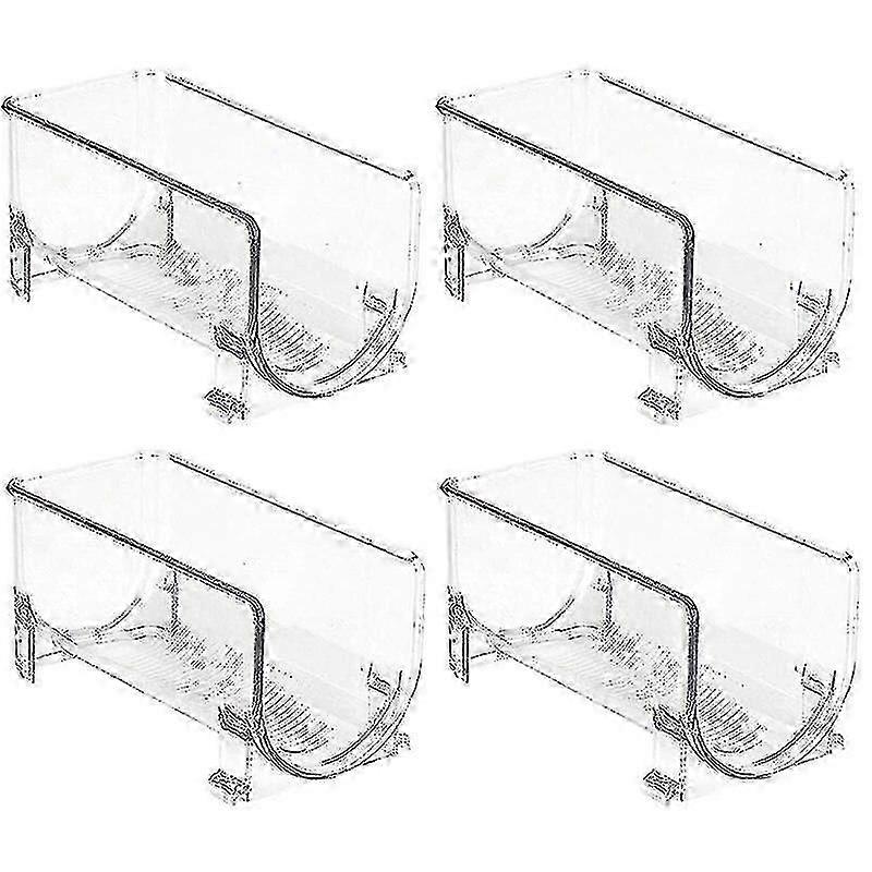 Bottle Stoppers Savers 4pack Refrigerator Organizer Kitchen Bottle Storage Rack Stackable Wine Bar Tools