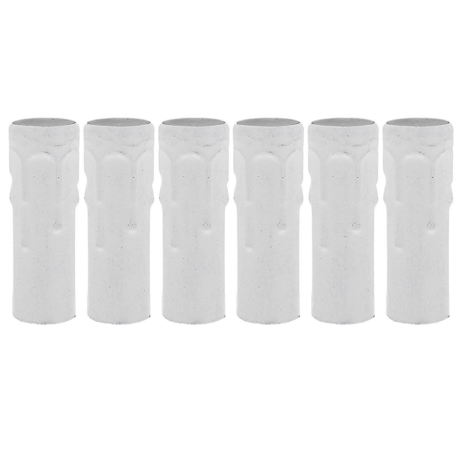 6pcs E14 Candelabra Base Covers, Μανίκια κεριών πολυελαίων, Προστατευτικά υποδοχών λαμπτήρων