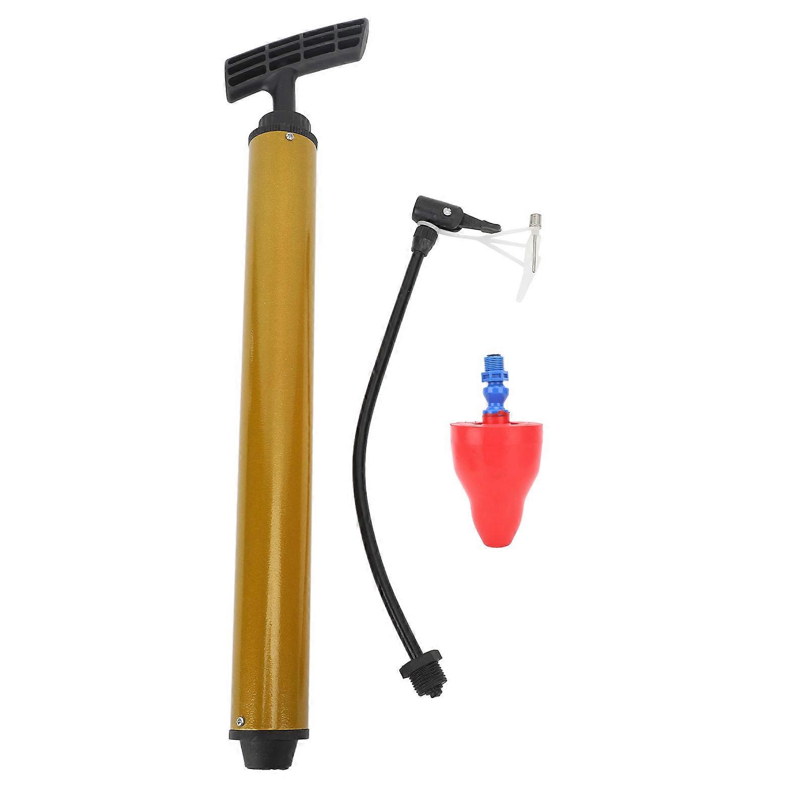 Toilet Plunger High Pressure Toilet Drain Clog Remover Tools Powerful Toilet Air Plunger for Clogged Pipe Floor Drain Bathroom Red