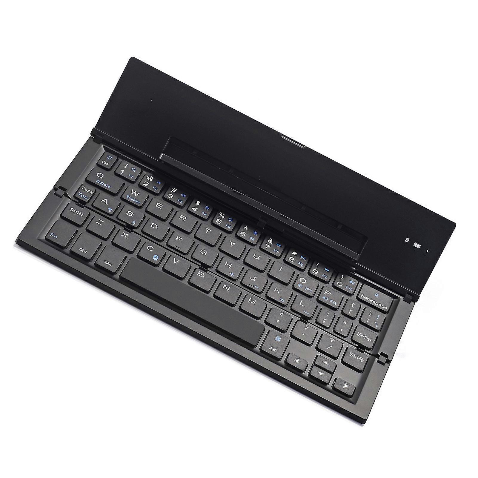 Mini Foldable Bluetooth Keyboard Portable for iPad Smartphones Lightweight Travel Use