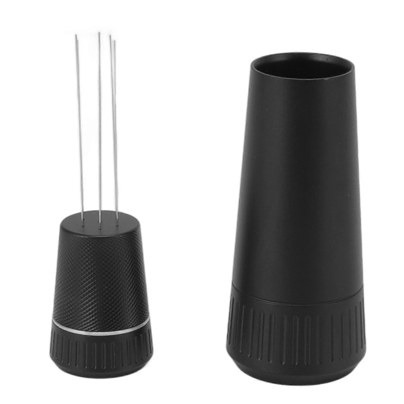 Apisonador compacto para remover café: mango ergonómico y base estable para mayor precisión