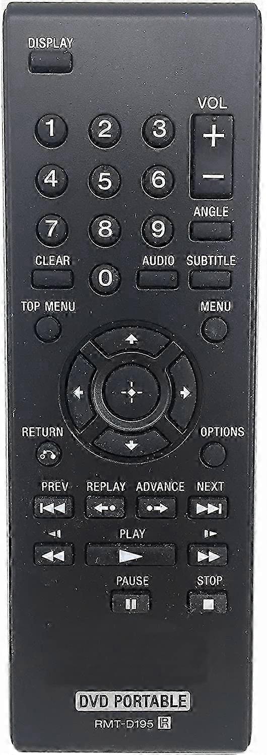 RMT-D195 جهاز التحكم عن بعد لمشغل DVD المحمول سوني دي في دي DVP-FX980 DVP-FX970WM SZRH AB