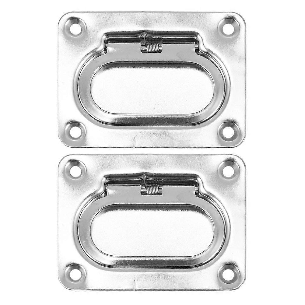 Marine Hatch Handle Flush Door Pull Boat Access 7.50X6.00X1.00CM 2 Sets