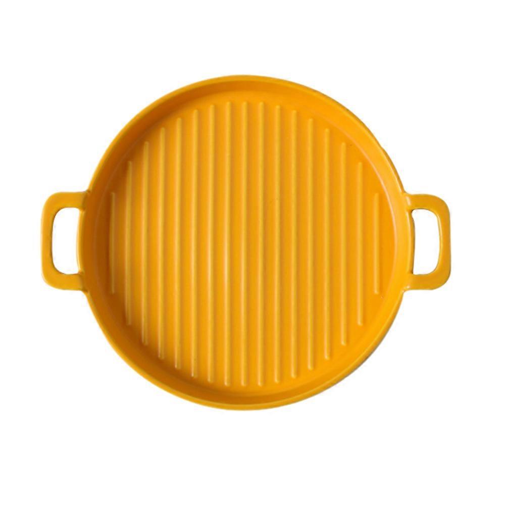 Small Oven Dish Baking Tray Food Serving Retro Design 24.5X20X3cm 1Pack