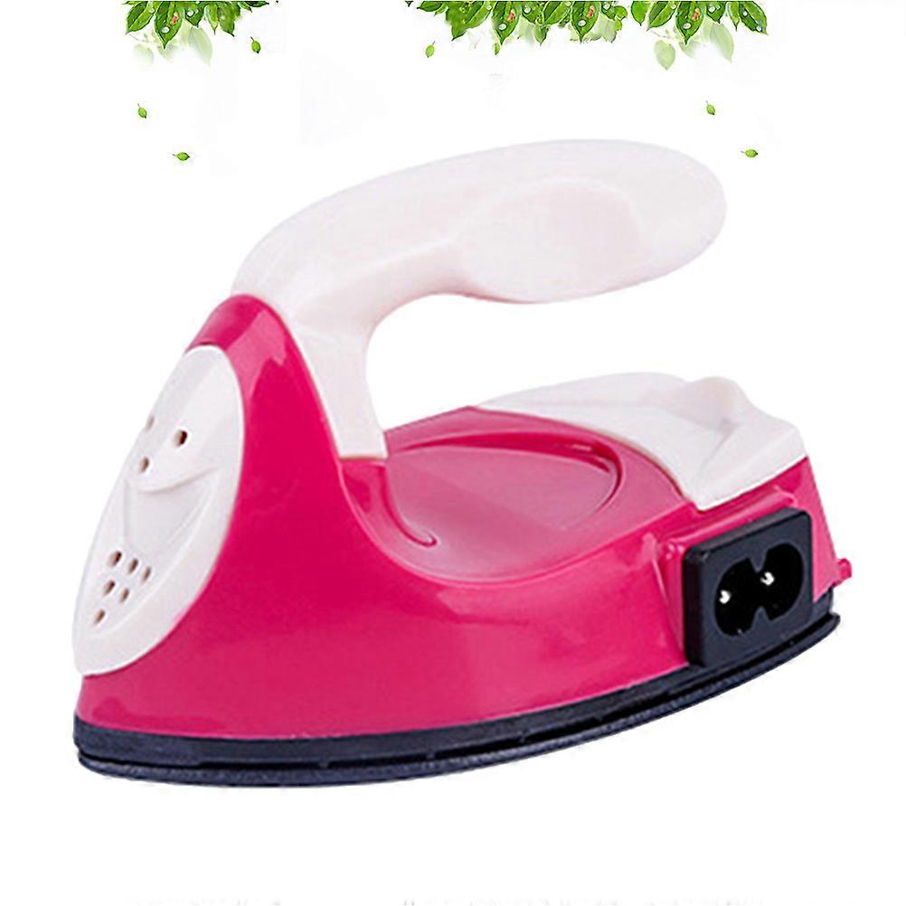 Lightweight Steam Iron Small Craft Iron for Clothes DIY Enthusiasts Safe for Fabrics 10.00X6.50X6.20CM Non Stick Coating 1Set