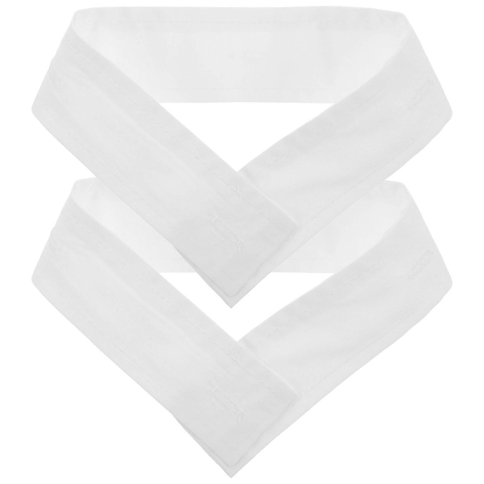Faux Collar Lapel for Shirt Detachable Design Classic Color Design Office Workers Daily Life 2Pcs